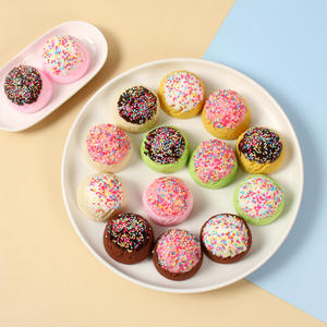 Bolas de Helado Artificiales de PVC de 5.5cm, Color Personalizado, Escultura en Miniatura, Accesorios Coloridos para Bolas de Helado, Uso en Festivales, Resistentes a los Rayos UV - Product Image 5