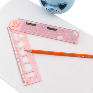 Righello Multifunzionale Pieghevole per Studenti con Calcolatrice e Funzione Poligonale - Product Image 5