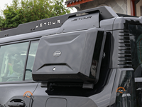 Accessoires Jetour T2 2024-2026 : Boîte latérale pour Jetour Traveler T2, sac de rangement latéral pour voiture, modification extérieure tout-terrain, pièces de carrosserie
