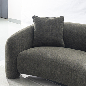 Fabricante de Muebles para Hoteles, Sofá Modular de Tela Curvo de Diseño para Eventos, de 3 y 4 Plazas, para Vestíbulo de Bodas - Product Image 3