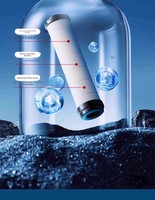 Pommeau de Douche Haute Pression Filtrant Effet Pluie en ABS, Pulvérisateur Portable Massant Économe en Eau pour Salle de Bain, Maison, Hôtel, Spa – Accessoires