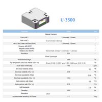 Capteur IMU MEMS IMU3500 Précision 1 Sortie numérique RS232 RS485 TTL Modbus en option