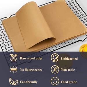 Papel <span class=keywords><strong>de</strong></span> Hornear Desechable al por Mayor, <span class=keywords><strong>de</strong></span> Doble Cara, Recubierto <span class=keywords><strong>de</strong></span> Silicona, Antiadherente, Impermeable y Resistente a la Grasa, para Pasteles, Sándwiches y Cocina - Product Image 3