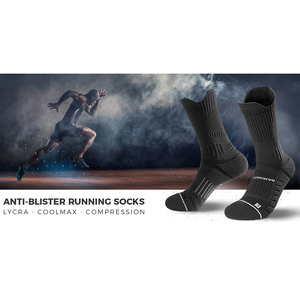Chaussettes de sport montantes antidérapantes brodées sur mesure de haute qualité pour jeunes, avec logo couleur personnalisé, vente en gros, chaussettes décontractées d'entraînement - Product Image 5