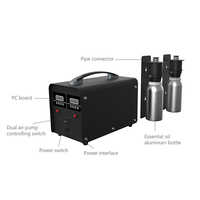 HVAC grande couverture hôtel double pompe à air machine à parfum double bouteille d'huile essentielle diffuseur de parfum d'aromathérapie