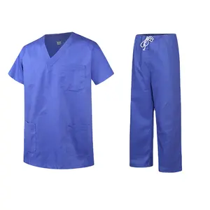 OEM High Cost Customized Performance Morden Style Casual For Manufacture Worker Anti-wrinkle Polyester/cotton Men Workwear Suits