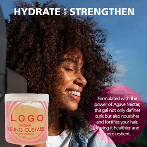 Gel Coiffant Naturel Définition Boucles et Brillance, <span class=keywords><strong>Crème</strong></span> Coiffante pour Cheveux Bouclés, Gel Coiffant pour Femme et <span class=keywords><strong>Homme</strong></span>, Marque Privée - Product Image 3
