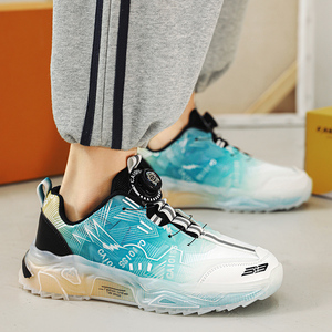 Men's All-Season Casual Sports Shoes Breathable Low-Cut Design Anti-<b>Slip</b> Non-<b>Slip</b> PVC Sole for Fitness Training Spring Autumn - Product Image 6