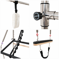 Machine de réformateur de Pilates en bois de chêne trois en  durable pour l'entraînement en studio gymnastique professionnelle