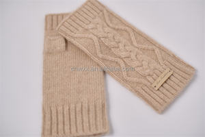 Gants d'hiver en tricot de <span class=keywords><strong>cachemire</strong></span> pour hommes et femmes avec doigts techniques Mitaines en laine pour le ski et les activités de plein air - Product Image 4