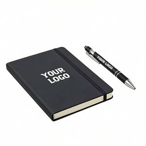 Wholesale Business Gift Promo Logo High Quality Custom Personalized <b>Notepad</b> Journal Hardcover Pu <b>Leather</b> Notebook Planner Book - Product Image 1