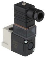 Vanne solénoïde pneumatique standard VT307-7DZ1-02F-Q, 3 canaux, solénoïde, interface G, débit maximal 187L/min, série VT 240V AC