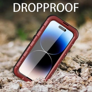 Étui de téléphone en alliage d'aluminium robuste, résistant à la poussière, à l'eau et aux chutes, certifié IP68, protection 360° pour <span class=keywords><strong>iPhone</strong></span> - Product Image 3