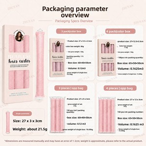เครื่องม้วนผมแบบไม่ใช้ความร้อน ขนาด 3 ซม. สำหรับ<span class=keywords><strong>ผู้หญิง</strong></span> ใช้งานง่าย พร้อมไฟ LED มาตรฐานยุโรป-อเมริกา ได้รับการรับรอง ROHS หน้าจอ LCD ปรับอุณหภูมิได้ 80-230 องศาเซลเซียส - Product Image 1