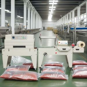 DFQC450 Prix usine Machines de scellage thermique pneumatiques et machines d'emballage sous tunnel rétractable - Product Image 2