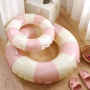 OBL 2023 Hot-Selling Eco-Friendly Pvc Pool Ring With Handle Inflatable Pool Swimming Ring