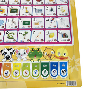 Affiche sonore personnalisée de <span class=keywords><strong>l</strong></span>'alphabet, tableau mural parlant, matériel éducatif précoce pour enfants, <span class=keywords><strong>en</strong></span> papier cartonné, art personnalisé inclus - Product Image 6