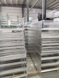 รางเคเบิลแบบขั้นบันได 300*100 สำหรับจัดการสายไฟแบบชุบสังกะสี - Product Image 4