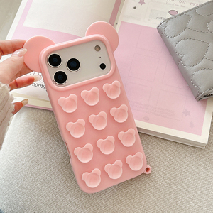 Nuova custodia protettiva per fondotinta in Silicone <span class=keywords><strong>topolino</strong></span> alla moda per tutti i telefoni cellulari - Product Image 4
