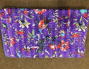 Cubrecama y Colcha Kantha India Superventas, Hechos a Mano, de Algodón Estampado, Lavables, Suaves, Ecológicos, Regalo de Inauguración de Casa - Product Image 1