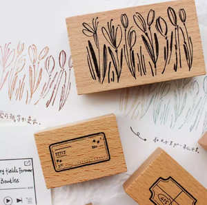 Sello de biblioteca de madera autoentintable personalizado sello de libro clásico para escuelas y archivos - Product Image 2