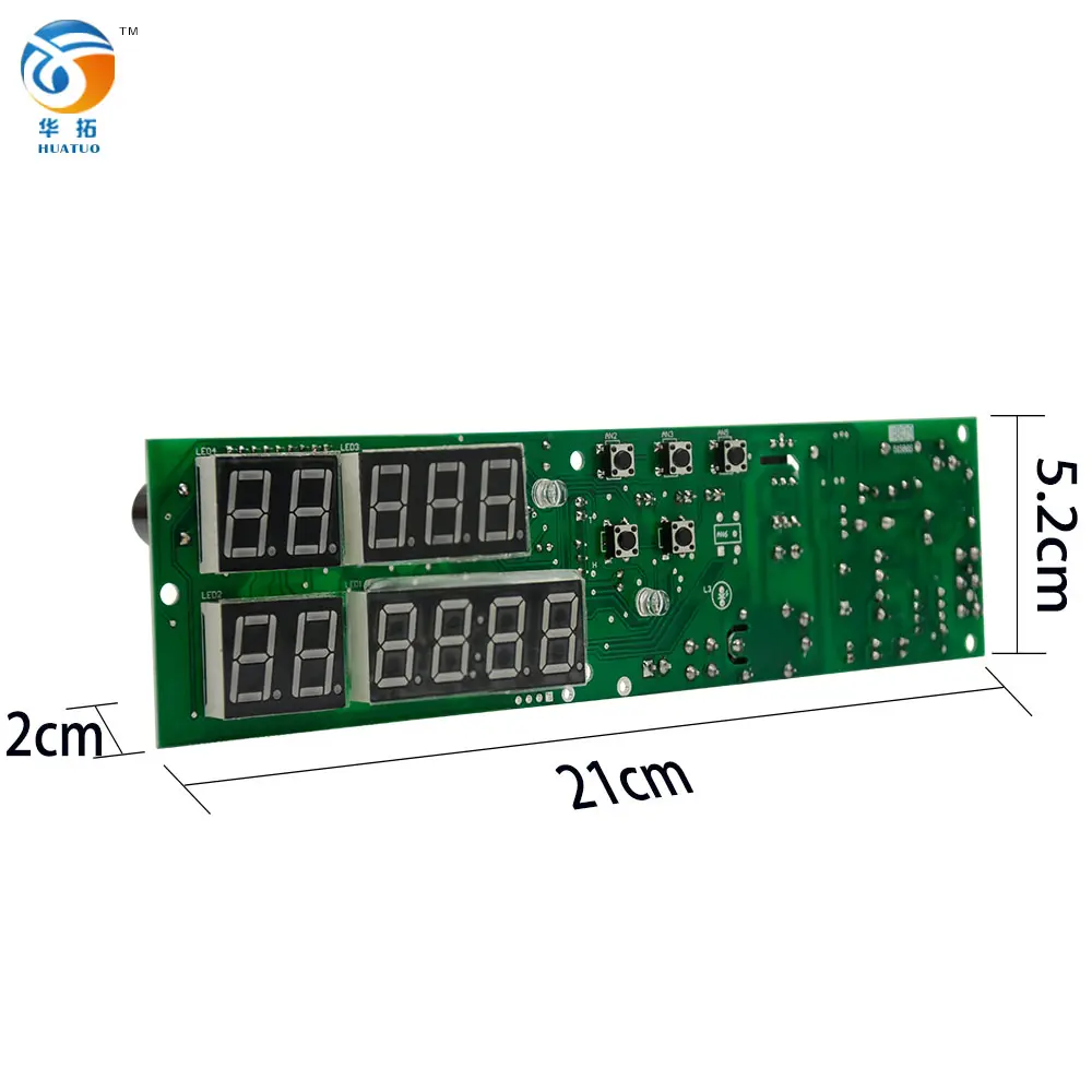 Mini inkubator controller kombination platte PCB + 12V zu 220V transformator + temperatur und feuchtigkeit sonde + 12V batterie