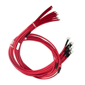 SY özel otomotiv kontrolü ile telli silikon örgülü kablo demeti OT terminali - Product Image 1