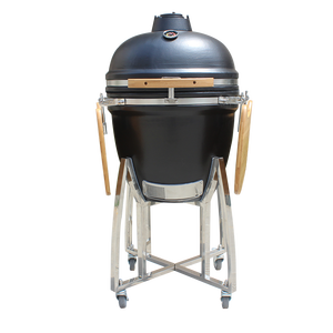Auplex Parrilla Kamado <span class=keywords><strong>de</strong></span> Cerámica <span class=keywords><strong>de</strong></span> 21 Pulgadas, Ahumador <span class=keywords><strong>de</strong></span> Carbón para <span class=keywords><strong>Exteriores</strong></span>, Horno <span class=keywords><strong>de</strong></span> Barbacoa con Estantes Laterales para Cocinar en el Jardín y Fiestas - Product Image 5