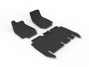 Tapis de sol de voiture en TPE 3D antidérapant de luxe écologique, <span class=keywords><strong>3</strong></span>,5 mm d'épaisseur, ensemble complet, toutes saisons, doublures de voiture personnalisées, vente en gros Dodge - Product Image 2
