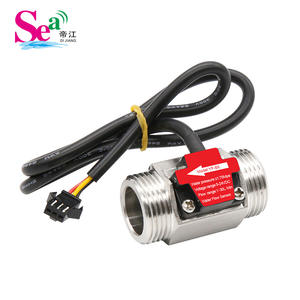 Sensor de Flujo de Agua de Acero Inoxidable de 6 Puntos Dijiang Hall G3/4, Interruptor para Calentador de Agua y Bomba de Agua para Medios Líquidos - Product Image 5