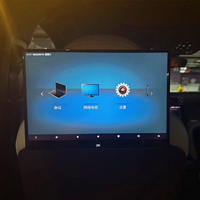 Modificación de Automóviles 2020-2025, Actualización del Interior, Pantalla de Entretenimiento para Pasajeros del Asiento Trasero, Apta para Bentley Bentaytsu