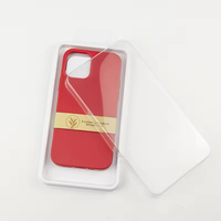 Boîte d'emballage en plastique pour couverture de téléphone portable Boîte en plastique pour coque de téléphone Emballage blister Boîte d'emballage vide pour iPhone