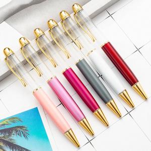 Stylo bille multicolore à tube vide de grande taille, papeterie Kawaii DIY, vente chaude - Product Image 2