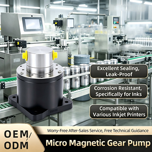 Leak-proof Magnetic Drive Gear Pump for CIJ Inkjet <b>Printer</b> <b>White</b> Ink Circulation 3.2MPa High Pressure Precision Fluid - Product Image 1