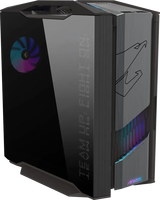 AORUS C601 GLASS Global RGB Mid Tower E-ATX/ATX Gaming PC Case USB + Type-C Ports Steel + Tempered Glass + Aluminum Construction
