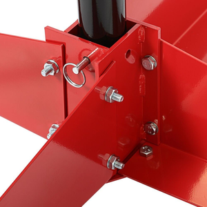 Autoerizo Support de peinture automobile réglable pour pare-chocs, portières, capots, panneaux de garde-boue et support central type arbre - Product Image 5