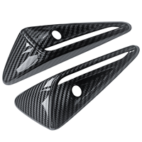 Protection de caméra latérale de voiture, cache de clignotant, garniture d'accessoires pour Tesla Model 3 Highland Y 2019-2024