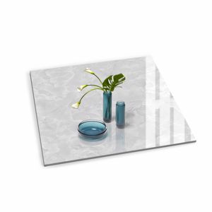 Azulejos de porcelana gris de diseño personalizado, azulejos de suelo brillantes para salpicaduras de cocina, precio bajo, opciones de plata blanca, hoteles, madera pulida - Product Image 1