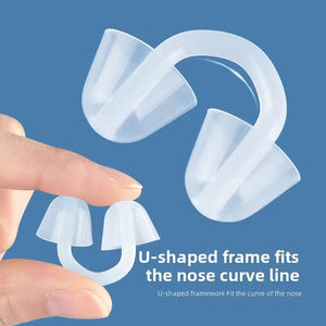 Clip Nasal para Adultos para Snorkel Profundo, Ayuda para Natación, Tapón Nasal Universal en Forma de U para Niños, Previene la Asfixia por Agua - Product Image 5