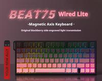Clavier de Jeu Filaire Xinmeng Beat75 à Interrupteurs Magnétiques, Mécanique, Personnalisable, Commutable à Chaud, Rétroéclairé RGB, Compact, Type-C, Programmable