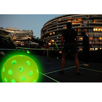 Pickleball Durable USAPA Approuvé 40 Trous Rotation Extérieure 2025 Shine Fast 40 Pickle Ball Balles de Pickleball Professionnelles Sans Soudure