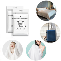 Vente en gros de draps de bain écologiques Serviette de bain jetable antibactérienne