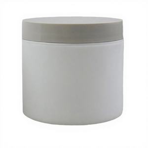 Recipiente vacío para mascotas 600ml 500ml 16oz 12oz 10oz 8oz 6oz 5oz 4oz Tarro de plástico transparente blanco Tapa superior de rosca para cosméticos Verde Azul - Product Image 1