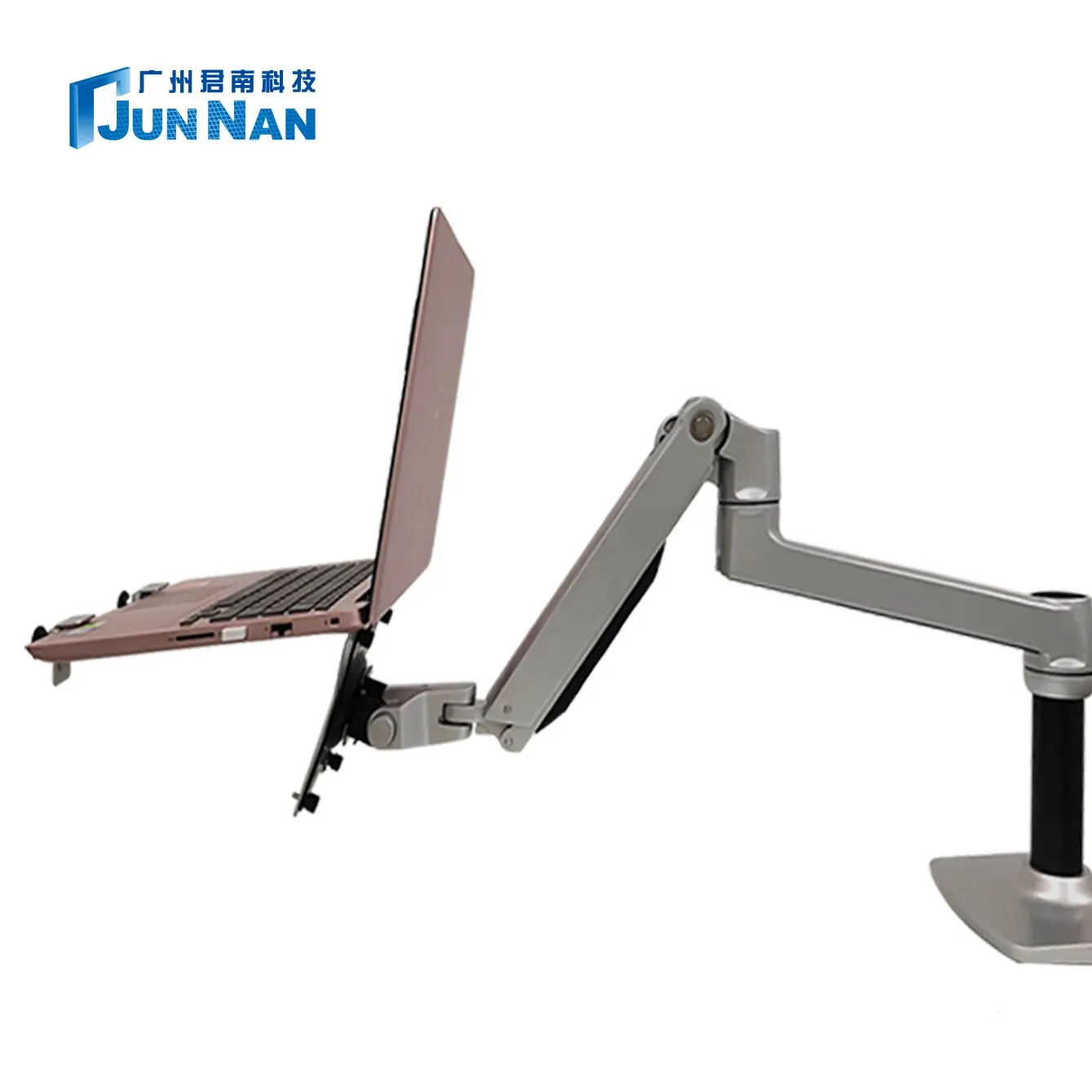 Junnan single screen laptop monitor bracket monitor arm reinforcement desk mount single arm monitor stand