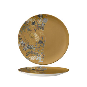 Assiette à dessert botanique Moutarde 20 cm Monaco M1934 - Product Image 1