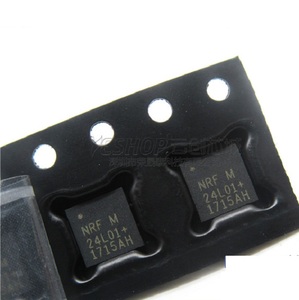 Circuits intégrés IC Chip NRF24L01 NRF24L01+ Nrf24 Chip 24L01 QFN20 Puce de radiofréquence WiFi en stock - Product Image 1