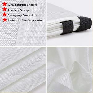 40 "x 40" en1896 chống cháy sợi thủy tinh khẩn cấp cháy đàn áp chăn cho nhà bếp và nhà - Product Image 3