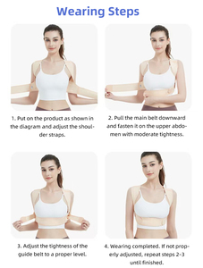 Ceinture <span class=keywords><strong>de</strong></span> soutien orthopédique médicale pour le dos, soulagement <span class=keywords><strong>de</strong></span> la douleur à l'épaule, <span class=keywords><strong>correcteur</strong></span> <span class=keywords><strong>de</strong></span> <span class=keywords><strong>posture</strong></span> - Product Image 5