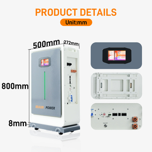 Batería de Almacenamiento de Energía de 51.2V 280Ah/300Ah 15kWh con Garantía de 10 Años, Batería de Almacenamiento de Energía Doméstica de Pared - Product Image 4