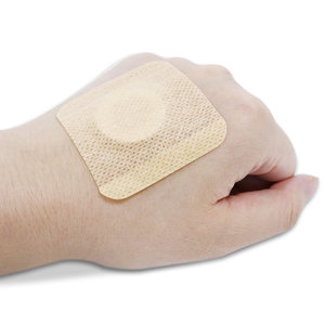 Sanfu Patch: Non-woven skin-colored breathable spunlace fabric with added rings and film, PU <b>waterproof</b> film. Available for - Product Image 4